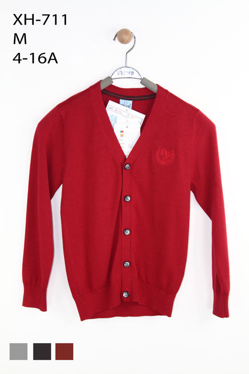 Picture of XH711 BOYS CARDIGAN WITH FRONT BUTTONS